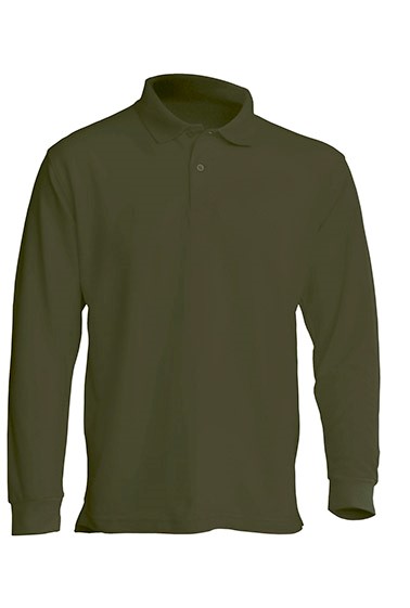POLO REGULAR MAN LS ( JHK T-SHIRT ) khaki